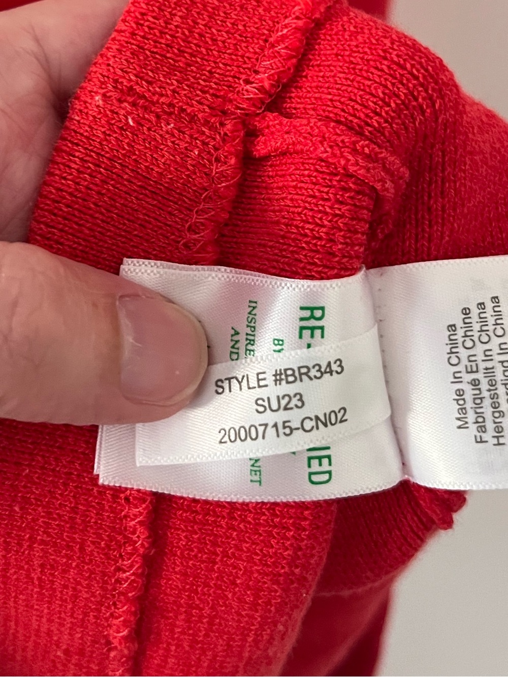 J. Crew Square Neck Mini Sweater Dress Viscose Cotton Knit Red Size XXS BR343 - Picture 9 of 12
